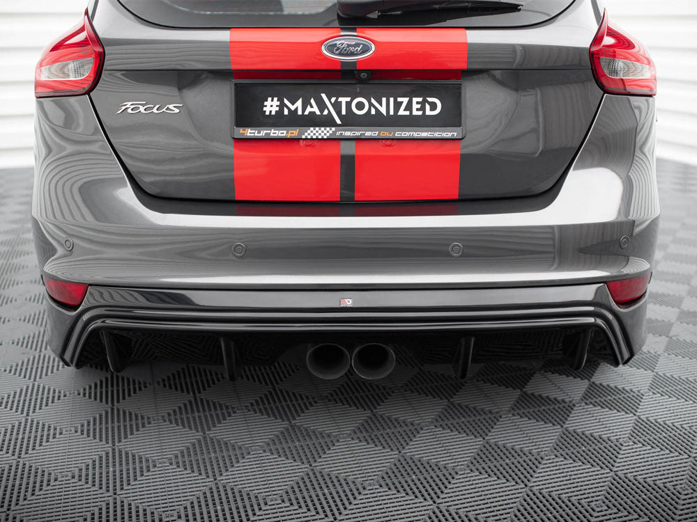 Maxton Design Rear Valance Ford Focus ST Mk3 FL (RS-Look) - FO-FO-3F-ST-RS1A - Image 4