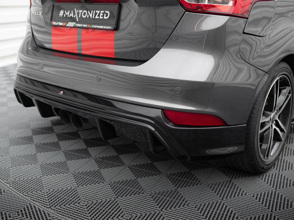 Maxton Design Rear Valance Ford Focus ST Mk3 FL (RS-Look) - FO-FO-3F-ST-RS1A - Image 5