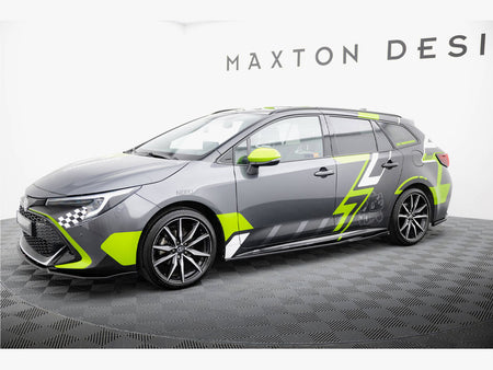 Maxton Design Side Skirts Diffusers Toyota Corolla GR Sport Touring Sports XII - TO-CO-12-TS-GRSPORT-SD1G - Image 2