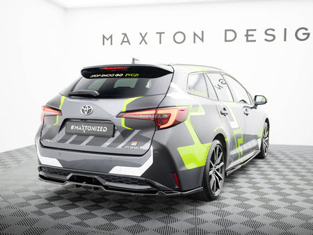 Maxton Design Rear Splitter (Vertical Bars) Toyota Corolla GR Sport Touring Sports XII - TO-CO-12-TS-GRSPORT-RD1G+RD2G - Image 2