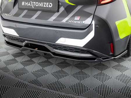 Maxton Design Rear Splitter (Vertical Bars) Toyota Corolla GR Sport Touring Sports XII - TO-CO-12-TS-GRSPORT-RD1G+RD2G - Image 3