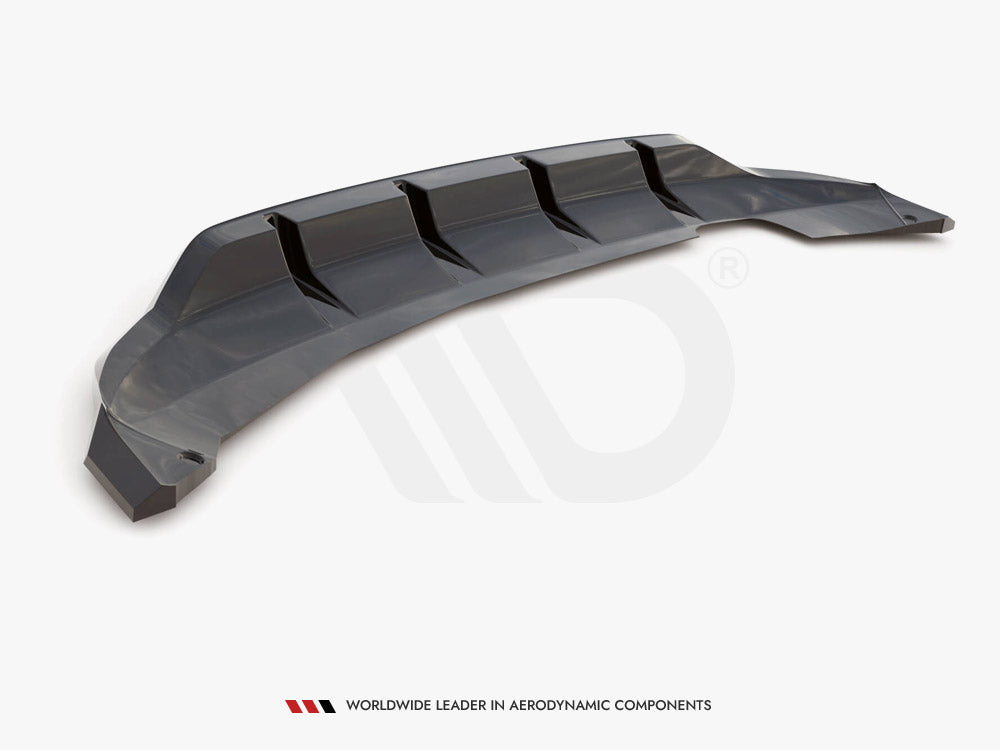 Maxton Design Rear Splitter (Vertical Bars) Skoda Fabia Monte Carlo Mk4 - SK-FA-4-MC-RD1G+RD2G - Image 6