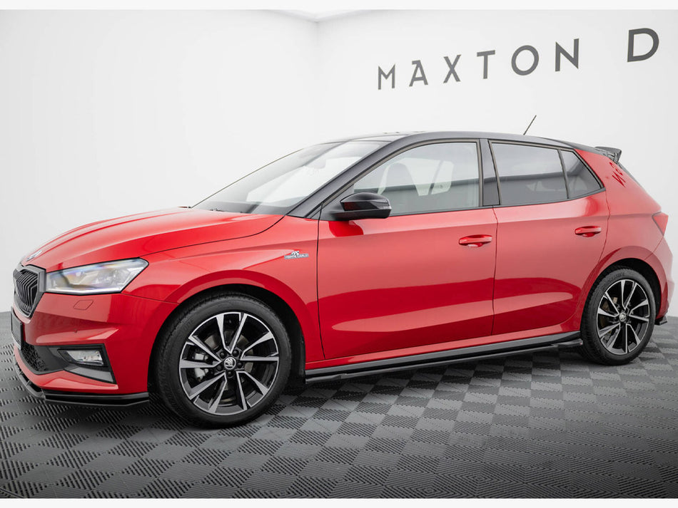 Maxton Design Side Skirts Diffusers Skoda Fabia Monte Carlo Mk4 - SK-FA-4-MC-SD1G - Image 2