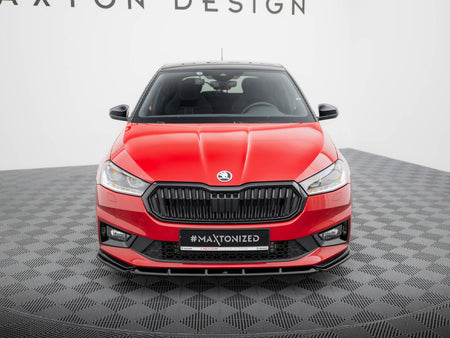 Maxton Design Front Splitter Skoda Fabia Monte Carlo Mk4 - SK-FA-4-MC-FD1G - Image 3