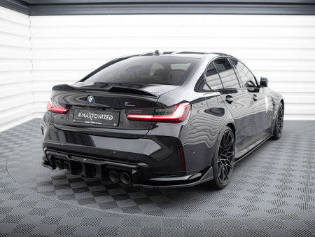 Maxton Design Rear Side Splitters V.6 CSL Look (For rear valance v.1) BMW M3 G80 - BM-3-G80-M-RSD6G - Image 2
