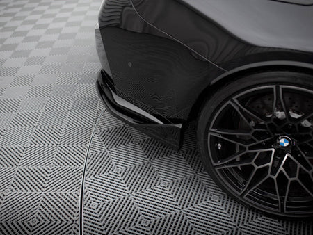 Maxton Design Rear Side Splitters V.6 CSL Look (For rear valance v.1) BMW M3 G80 - BM-3-G80-M-RSD6G - Image 4