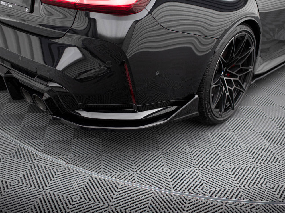 Maxton Design Rear Side Splitters V.6 CSL Look (For rear valance v.1) BMW M3 G80 - BM-3-G80-M-RSD6G - Image 3