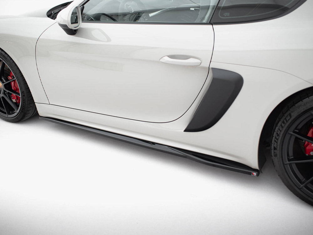 Maxton Design Side Skirts Diffusers Porsche 718 Cayman GTS 982c - PO-CA-718-GTS-SD1G - Image 4