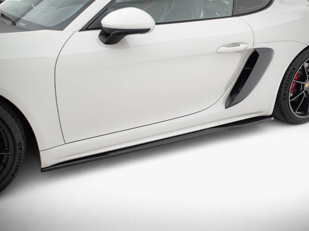 Maxton Design Side Skirts Diffusers Porsche 718 Cayman GTS 982c - PO-CA-718-GTS-SD1G - Image 3