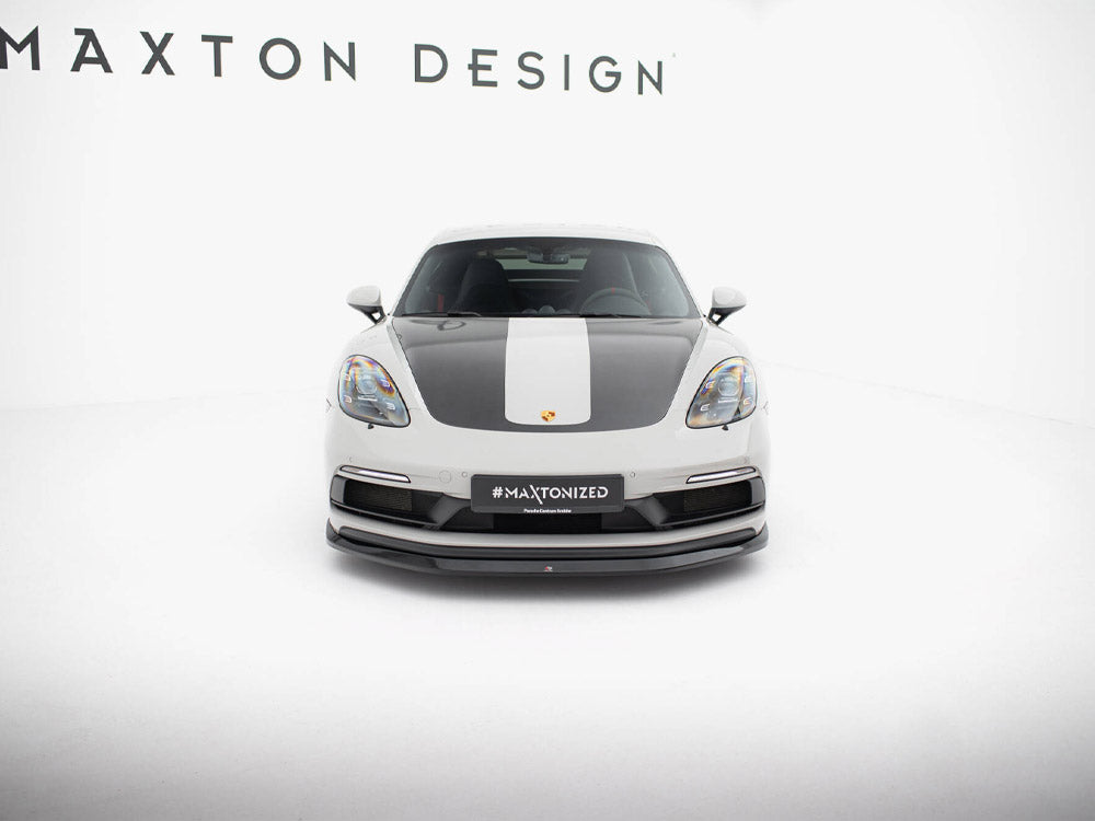 Maxton Design Front Splitter V.1 Porsche 718 Cayman GTS 982c - PO-CA-718-GTS-FD1G - Image 3