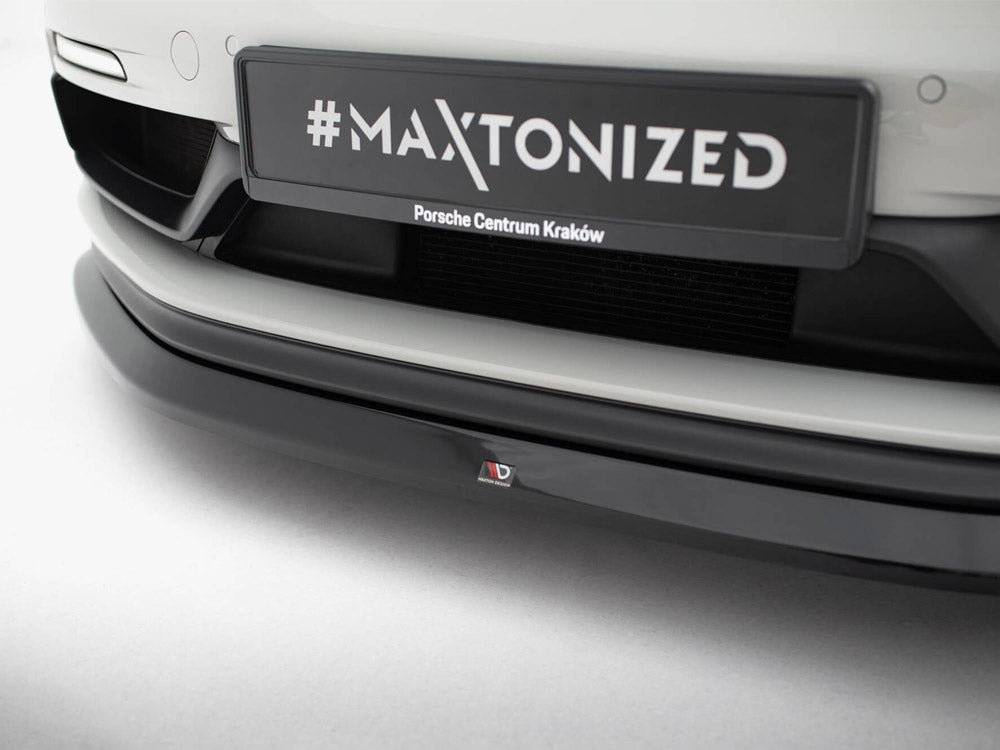 Maxton Design Front Splitter V.1 Porsche 718 Cayman GTS 982c - PO-CA-718-GTS-FD1G - Image 4