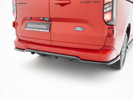 Maxton Design Rear Splitter (Vertical Bars) Ford Transit Custom / Tourneo Custom Mk2 - FO-TRC-2-RD1G+RD2G - Image 3
