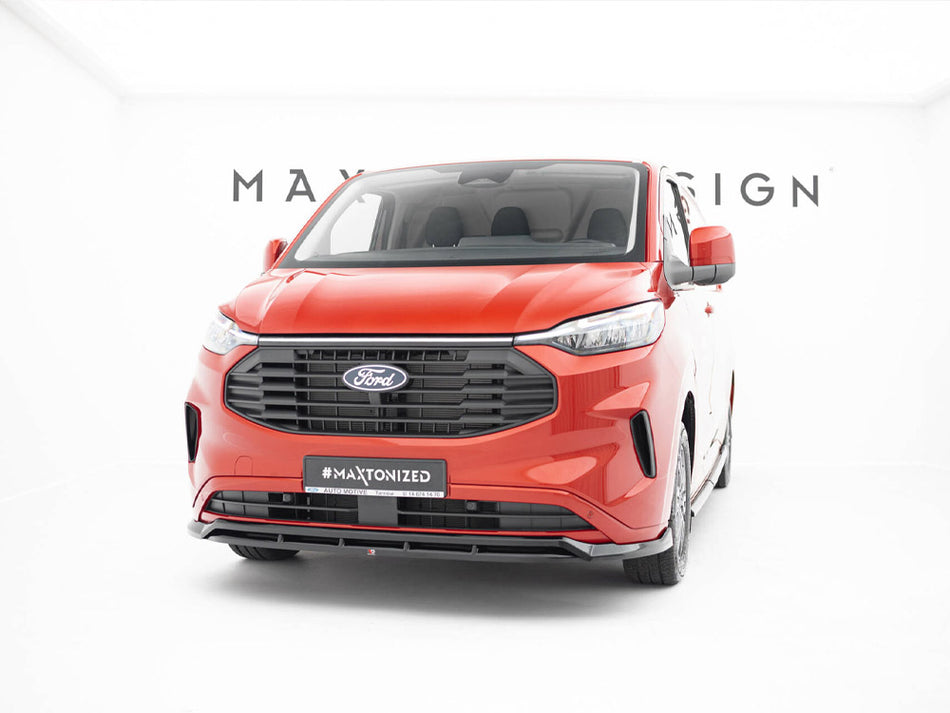Maxton Design Front Splitter V.2 Ford Transit Custom / Tourneo Custom Mk2 - FO-TRC-2-FD2G+FD2RG - Image 2