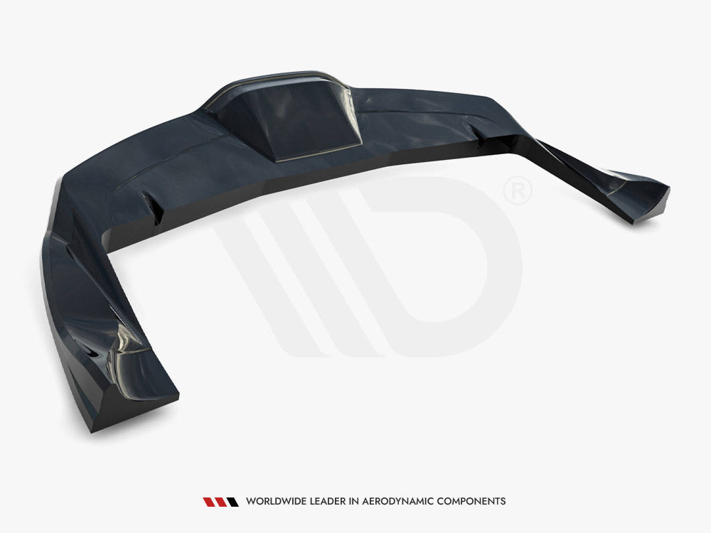 Maxton Design Rear Splitter (Vertical Bars) V.2 Tesla Model X Mk1 Facelift - TE-MODELX-1F-RD3G+RD4G - Image 10