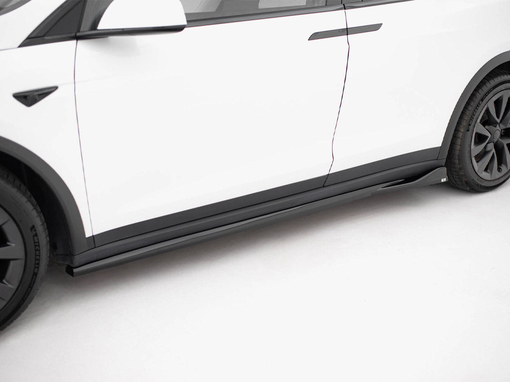 Side Skirts Diffusers V.2 Tesla Model X Mk1 Facelift