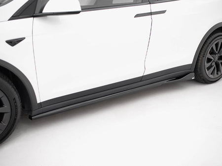 Side Skirts Diffusers V.2 Tesla Model X Mk1 Facelift