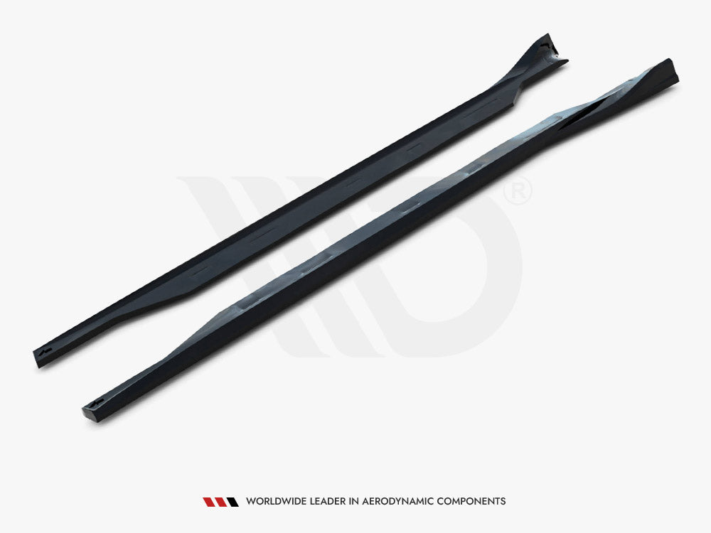Maxton Design Side Skirts Diffusers V.2 Tesla Model X Mk1 Facelift - TE-MODELX-1F-SD2G - Image 5