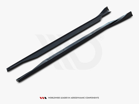 Maxton Design Side Skirts Diffusers V.2 Tesla Model X Mk1 Facelift - TE-MODELX-1F-SD2G - Image 5