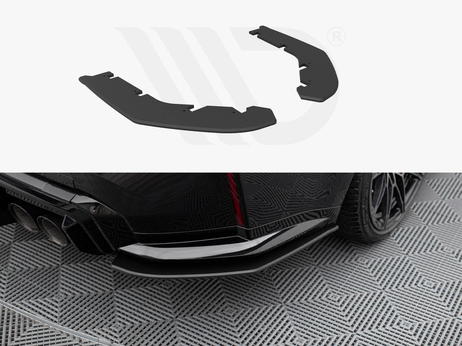 MAXTON DESIGN Street PRO Rear Side Splitters V.2 BMW M3 G80