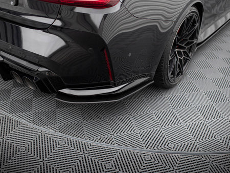 Maxton Design Street PRO Rear Side Splitters V.2 BMW M3 G80 - BM3G80MCNC-RSD2B - Image 3