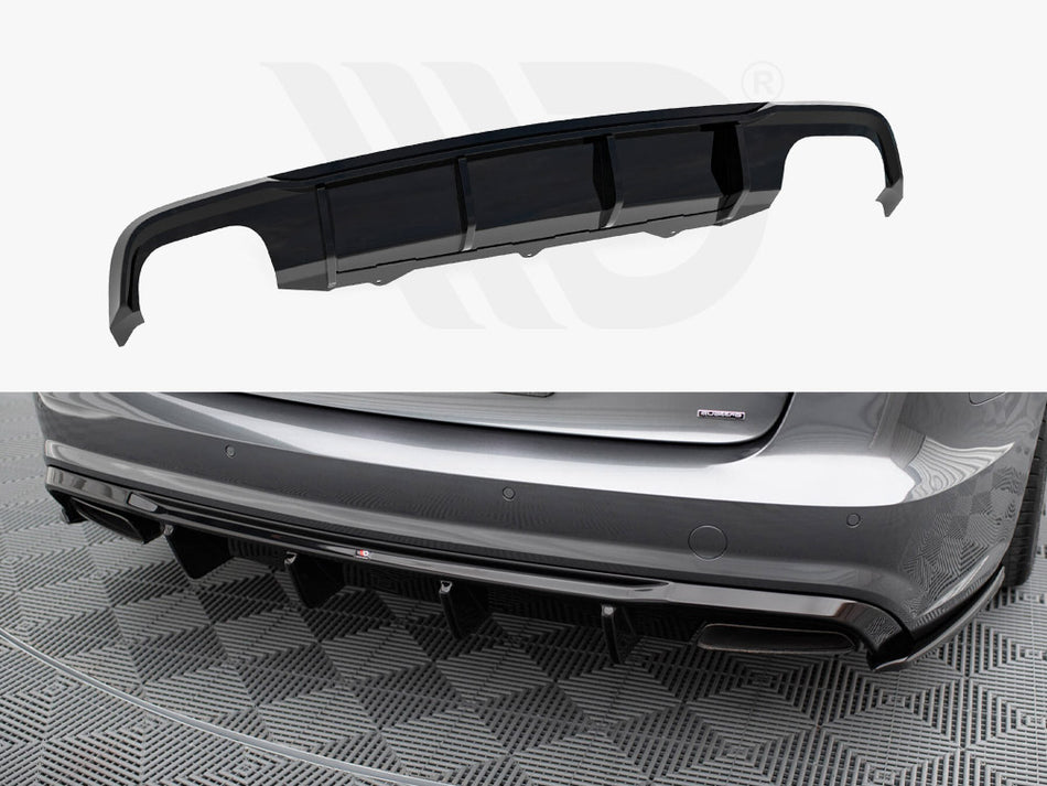 MAXTON DESIGN Rear Valance V.2 Audi A6 / A6 C7 S-Line / S6 C7 Facelift