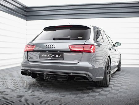 Maxton Design Rear Valance V.2 Audi A6 / A6 C7 S-Line / S6 C7 Facelift - AU-A6-C7F-SLINE-RS1GO_O+RS1RG - Image 3