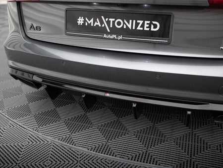 Maxton Design Rear Valance V.2 Audi A6 / A6 C7 S-Line / S6 C7 Facelift - AU-A6-C7F-SLINE-RS1GO_O+RS1RG - Image 10
