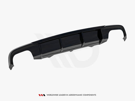 Maxton Design Rear Valance V.2 Audi A6 / A6 C7 S-Line / S6 C7 Facelift - AU-A6-C7F-SLINE-RS1GO_O+RS1RG - Image 11