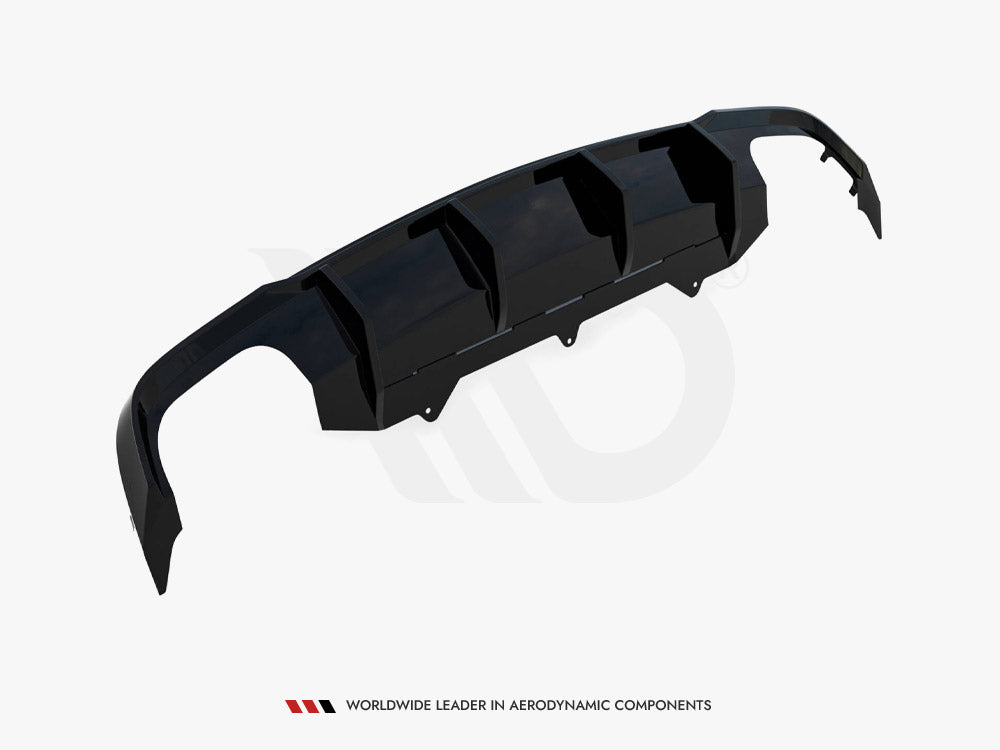 Maxton Design Rear Valance V.2 Audi A6 / A6 C7 S-Line / S6 C7 Facelift - AU-A6-C7F-SLINE-RS1GO_O+RS1RG - Image 12