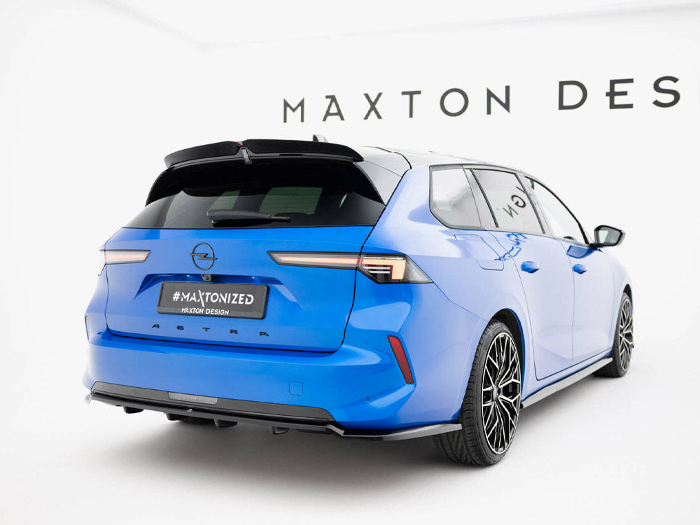 Maxton Design Rear Splitter (Vertical Bars) Opel Astra Sports Tourer L (Mk6) - OP-AS-L-ST-RD1G+RD2G - Image 2