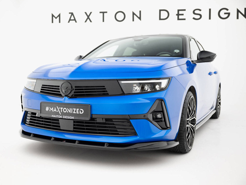 Maxton Design Front Splitter V.2 Opel Astra L (Mk6) - OP-AS-L-ST-FD2G - Image 2
