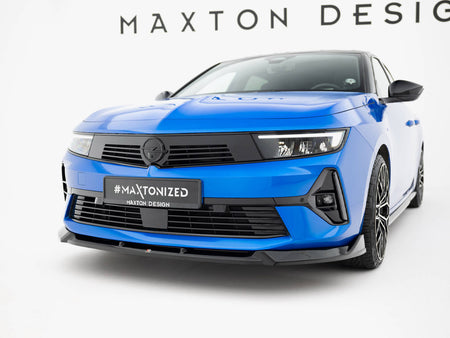 Maxton Design Front Splitter V.1 Opel Astra L (Mk6) - OP-AS-L-ST-FD1G - Image 2
