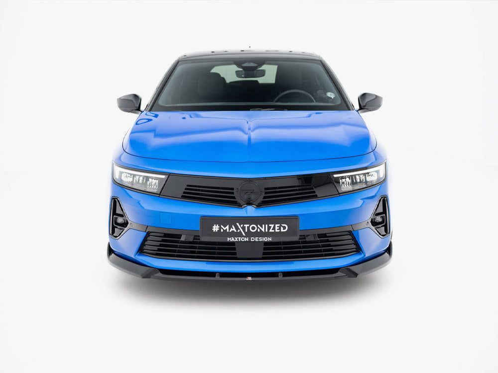 Maxton Design Front Splitter V.1 Opel Astra L (Mk6) - OP-AS-L-ST-FD1G - Image 3