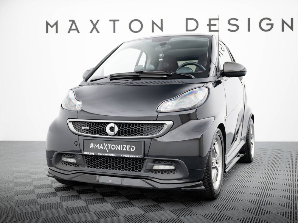 Maxton Design Front Splitter Brabus Smart Fortwo C451 Facelift - BR-SM-FT-451-FD1G - Image 3