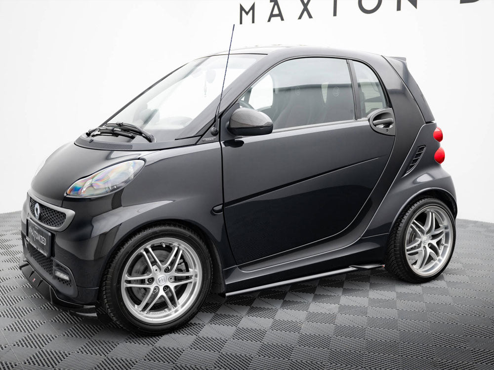 Maxton Design Side Skirts Diffusers Brabus Smart Fortwo C451 Facelift - BR-SM-FT-451-SD1G - Image 2