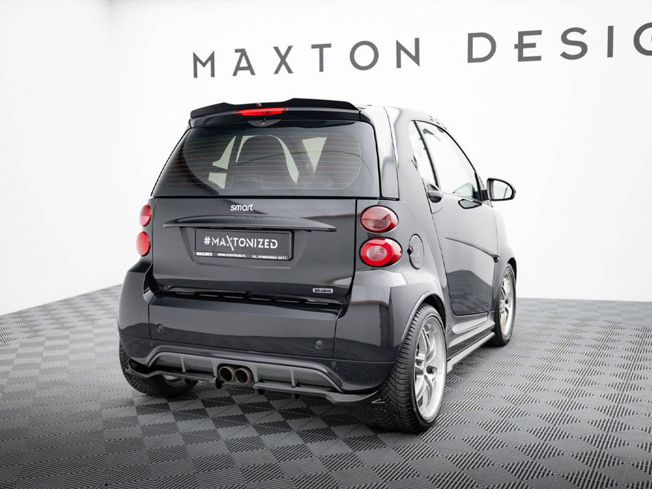 Maxton Design Spoiler CAP Brabus Smart Fortwo C451 Facelift - BR-SM-FT-451-CAP1G - Image 2