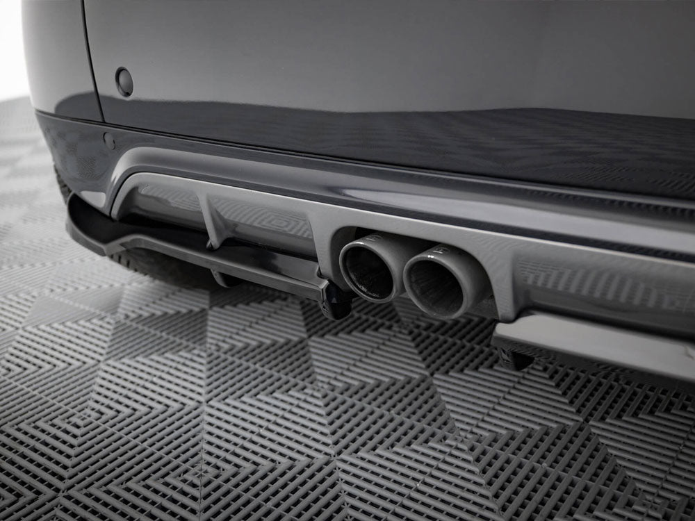 Rear Splitter (Vertical Bars) Brabus Smart Fortwo C451 Facelift