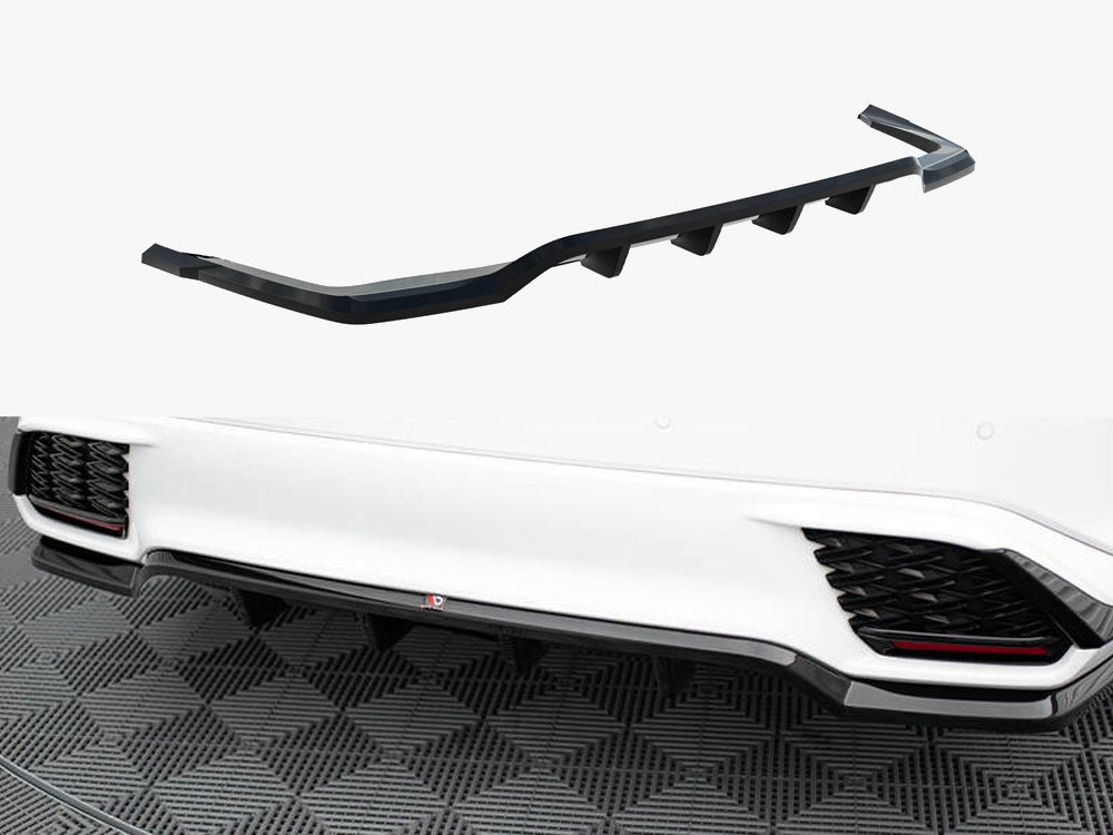 Rear Splitter (Vertical Bars) Lexus RX F-Sport Mk5