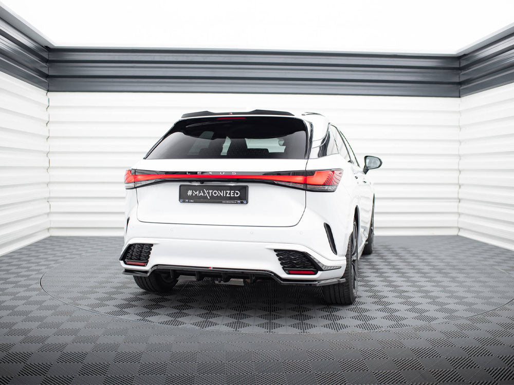 Maxton Design Rear Splitter (Vertical Bars) Lexus RX F-Sport Mk5 - LE-RX-5-FSPORT-RD1G+RD2G - Image 2
