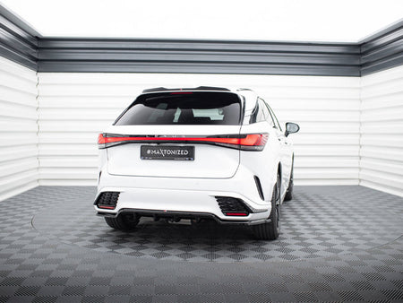 Maxton Design Rear Splitter (Vertical Bars) Lexus RX F-Sport Mk5 - LE-RX-5-FSPORT-RD1G+RD2G - Image 2