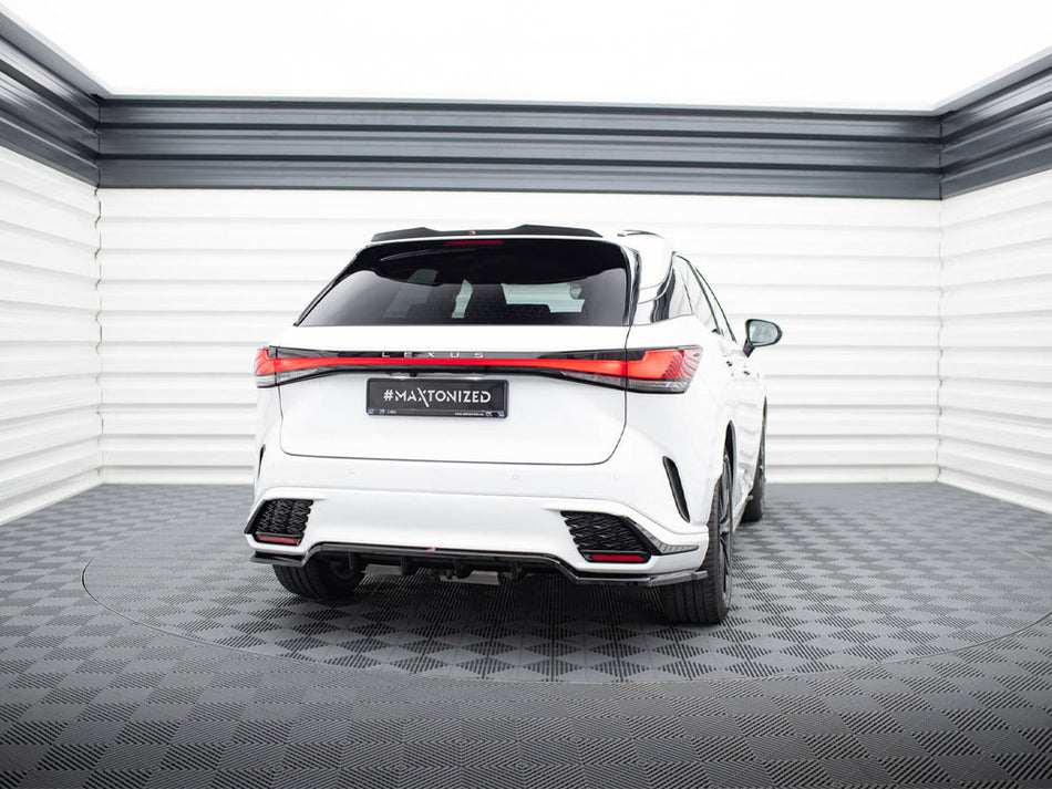 Maxton Design Rear Splitter (Vertical Bars) Lexus RX F-Sport Mk5 - LE-RX-5-FSPORT-RD1G+RD2G - Image 2