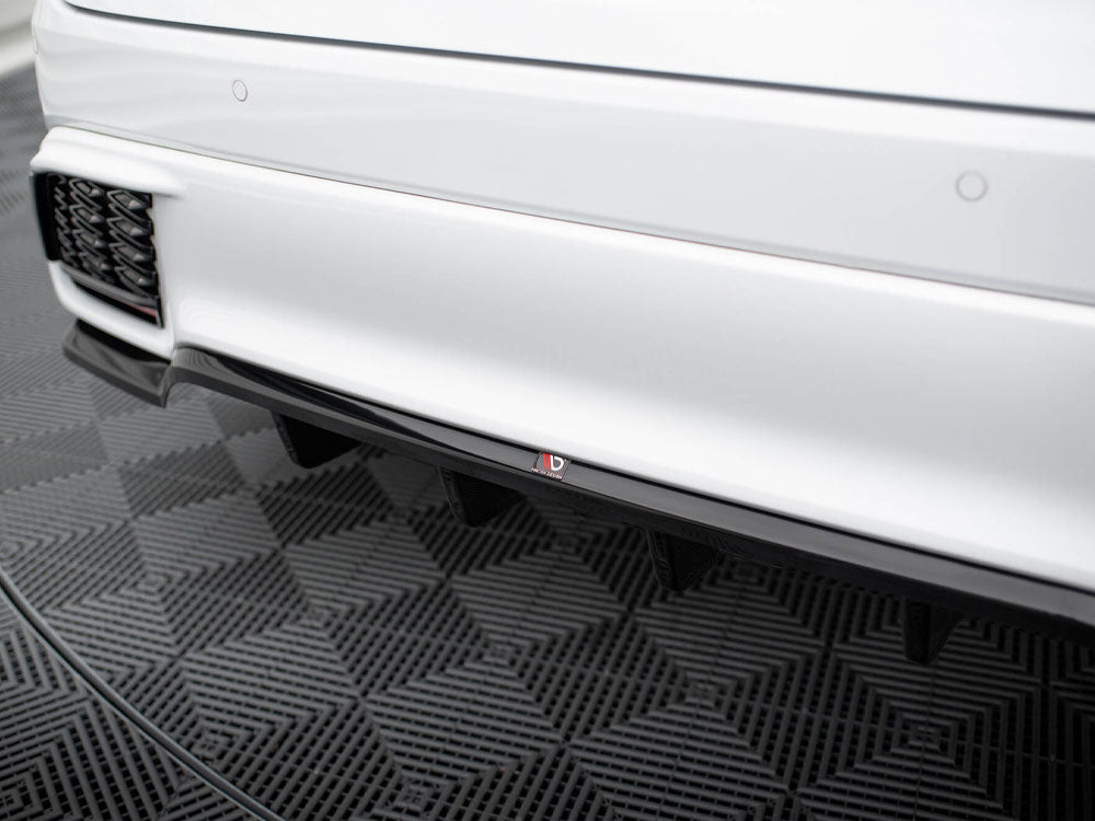 Maxton Design Rear Splitter (Vertical Bars) Lexus RX F-Sport Mk5 - LE-RX-5-FSPORT-RD1G+RD2G - Image 4