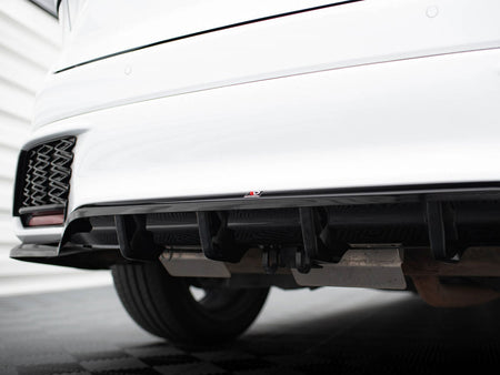 Maxton Design Rear Splitter (Vertical Bars) Lexus RX F-Sport Mk5 - LE-RX-5-FSPORT-RD1G+RD2G - Image 3