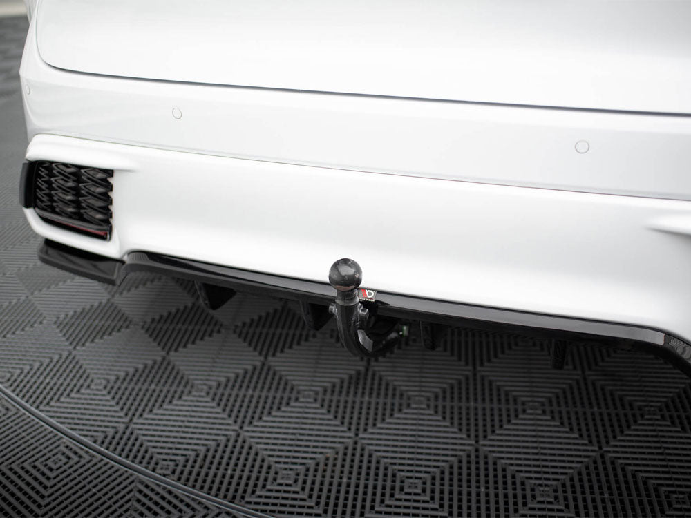 Maxton Design Rear Splitter (Vertical Bars) Lexus RX F-Sport Mk5 - LE-RX-5-FSPORT-RD1G+RD2G - Image 9