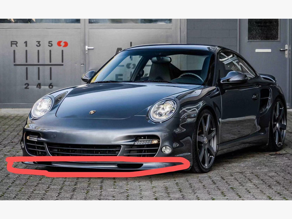 Maxton Design Front Splitter Porsche 911 Turbo 997 - PO-911-997-TURBO-FD1G+FD1RG - Image 6