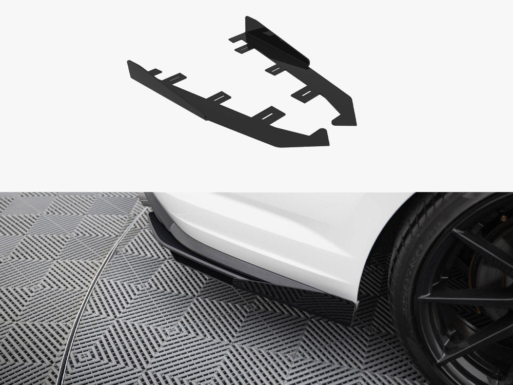 Maxton Design Rear Side Flaps Volkswagen Jetta GLI Mk7 - VWJE7GLICNC-RSF1G - Image 1