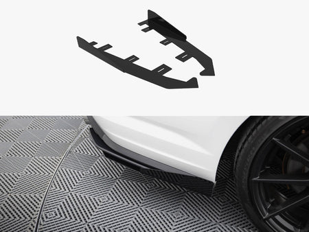 Maxton Design Rear Side Flaps Volkswagen Jetta GLI Mk7 - VWJE7GLICNC-RSF1G - Image 1