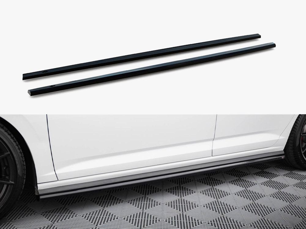 Maxton Design Side Skirts Diffusers Volkswagen Jetta GLI Mk7 - VW-JE-7-GLI-SD1G - Image 1
