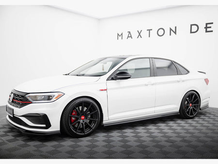 Maxton Design Side Skirts Diffusers Volkswagen Jetta GLI Mk7 - VW-JE-7-GLI-SD1G - Image 2