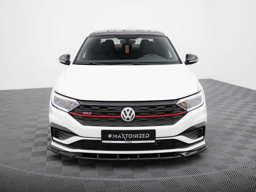 Maxton Design Front Splitter V.1 Volkswagen Jetta GLI Mk7 - VW-JE-7-GLI-FD1G - Image 3